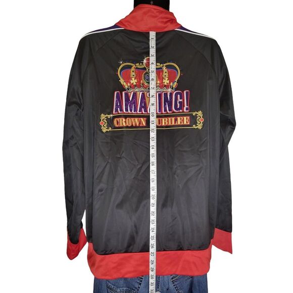 Rebel Athletic Jacket Men Sz XL Vintage Spirit Celebration Full‎ Zip Long Sleeve - Picture 3 of 6